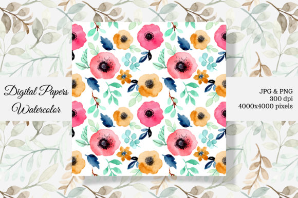 Seamless Pattern Floral Watercolor 10 Review: A Must-Have for Crafters