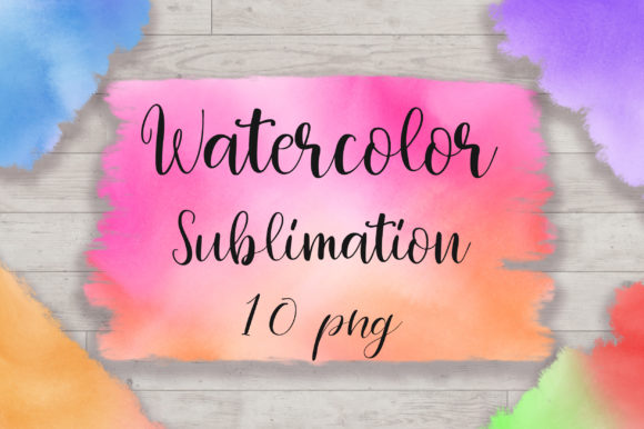 Sublimation Watercolor Background and Backgrounds